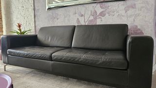 Divano 3/4 posti in pelle Natuzzi,ottime condizion