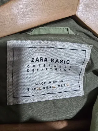 Chaqueta verde mujer