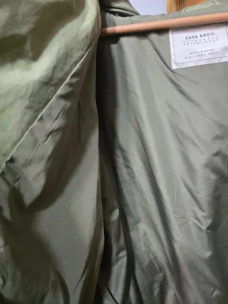 Chaqueta verde mujer