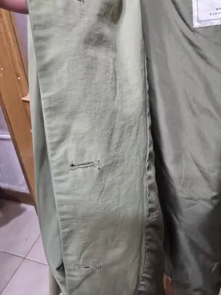 Chaqueta verde mujer
