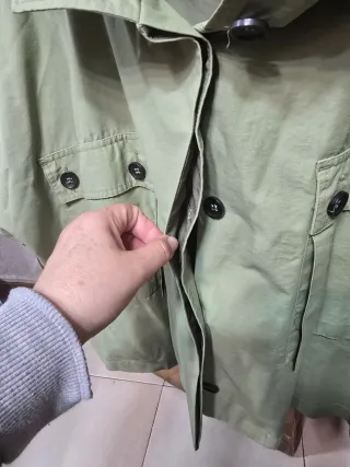 Chaqueta verde mujer