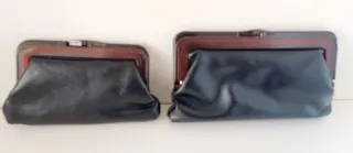 Conjunto 2 Monedero y neceser Vintage Vinci Negro