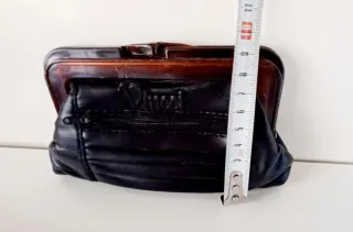 Conjunto 2 Monedero y neceser Vintage Vinci Negro