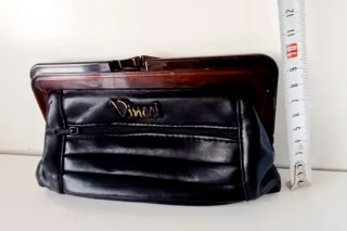 Conjunto 2 Monedero y neceser Vintage Vinci Negro