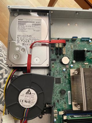 Chasis rackmount 1U Supermicro CSE-512