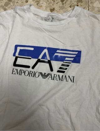 Camiseta EA7 Emporio Armani Blanca