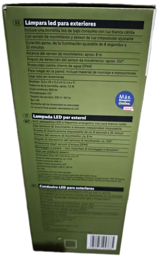 Pack 2 Lámparas LED Exterior Livarno Home