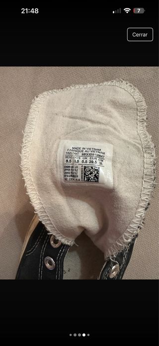 Converse Chuck Taylor Bota