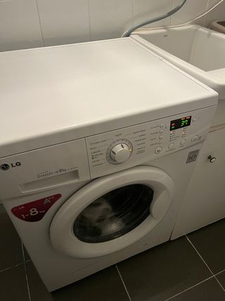Lavadora LG Direct Drive 8kg