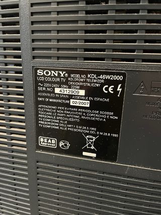 TV Sony Bravia