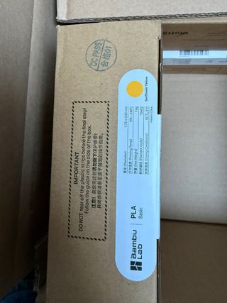 Filamento Bambu Lab PLA Amarillo Girasol 1kg