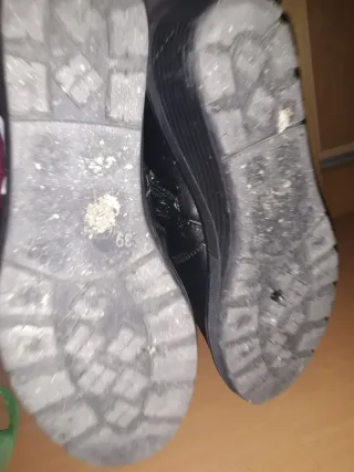 Botines negros talla 39