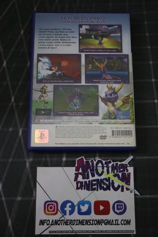 SPYRO DRAGONFLY PS2 COMPLETO