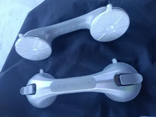 Maniglie ventosa argento