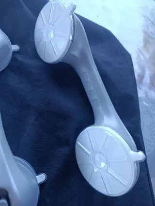 Maniglie ventosa argento