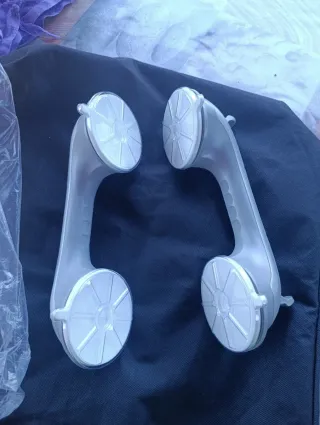 Maniglie ventosa argento