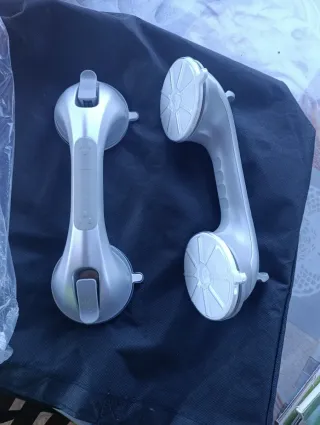 Maniglie ventosa argento