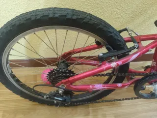 Bicicleta infantil rosa
