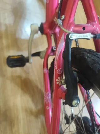 Bicicleta infantil rosa