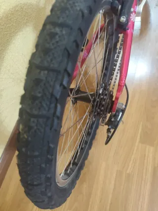 Bicicleta infantil rosa