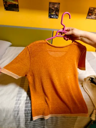 Jersey naranja Escola talla 42 y chaqueta naranja