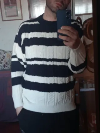 Pullover a trecce vintage