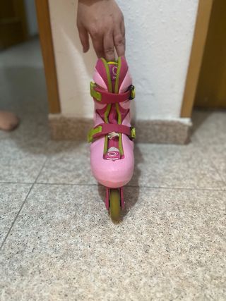 Patines rosas infantiles oxelo