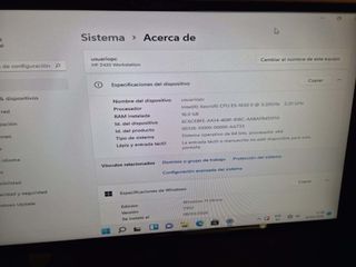 HP Z420 Workstation Ordenador Completo