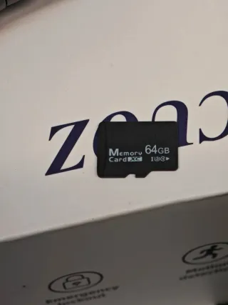 Dash Cam 360° Cámara Trasera SD 64GB