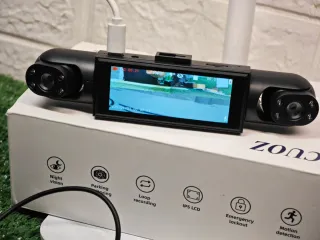 Dash Cam 360° Cámara Trasera SD 64GB