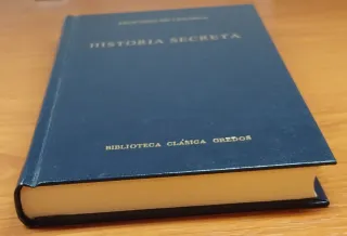 Historia secreta Procopio de Cesarea Gredos