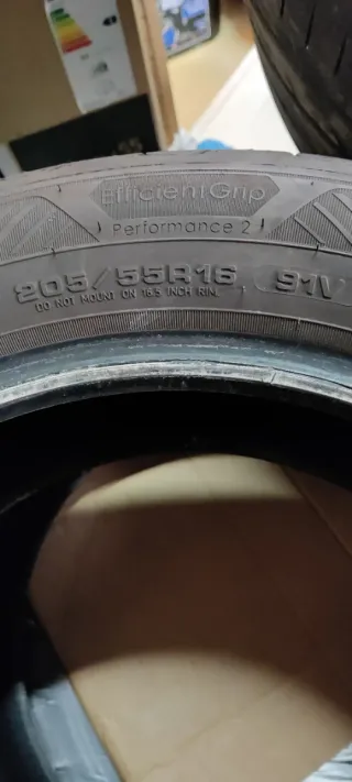 1 Neumático GoodYear EfficientGrip 205/55 r16 91V