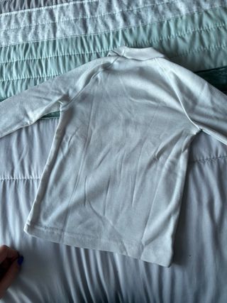 Camisola térmica infantil branca