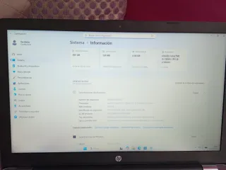 HP Probook i5 7200U 8GB RAM Plata