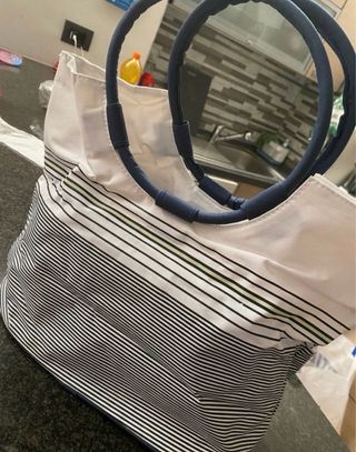 Borsa mare a righe