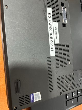 Lenovo Thinkpad X270 Portátil Negro