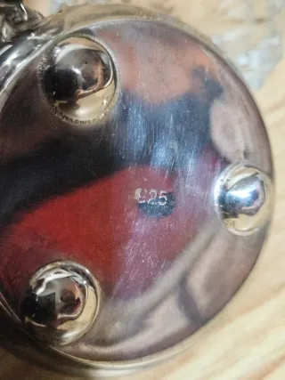 Salero doble plata 925 con cucharillas