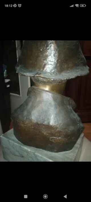 Scultura Scugnizzo Napoletano in bronzo