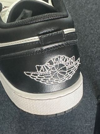 Nike Jordan 1 Low 45.5 Bianco Nero