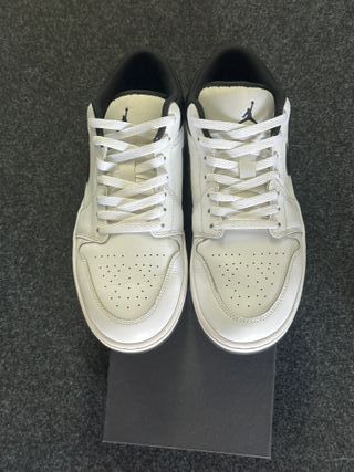 Nike Jordan 1 Low 45.5 Bianco Nero