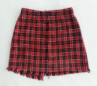 Saia Xadrez Tweed Stradivarius T.36