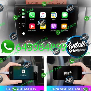 Radio Pantalla CARPLAY GPS USB BT para Mazda 3