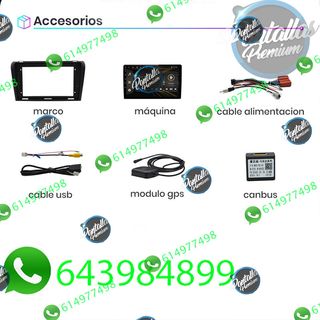 Radio Pantalla CARPLAY GPS USB BT para Mazda 3