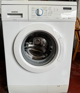 LAVADORA SIEMENS DE 7 KILOS EN BLANCO