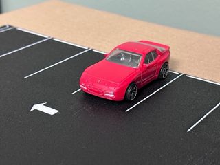 Diorama Parcheggio Scala 1:64 Hotwheels