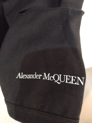 Camiseta Alexander McQueen Calavera Negra