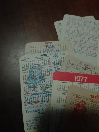 Calendarios antiguos