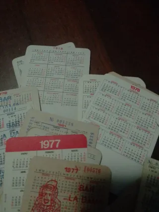 Calendarios antiguos