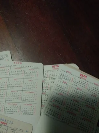 Calendarios antiguos