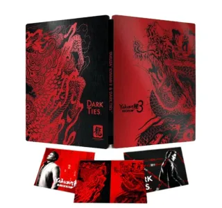 Steelbook Yakuza Kiwami 3 + 3 Cartas Arte